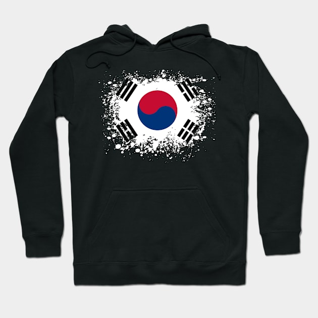 South Korea Flag Hoodie by Michangi